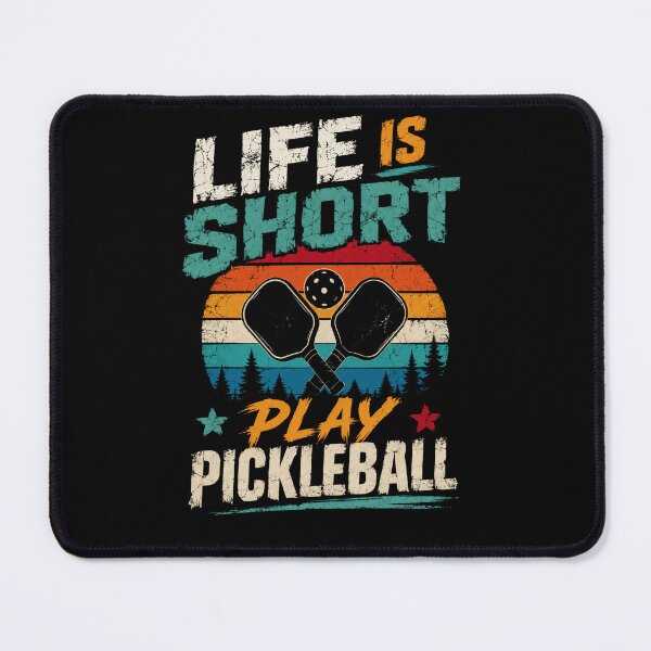 Item preview, Life Is Short Play Pickleball Sport Player Enthusiast designed and sold by JonesFlora2025.
