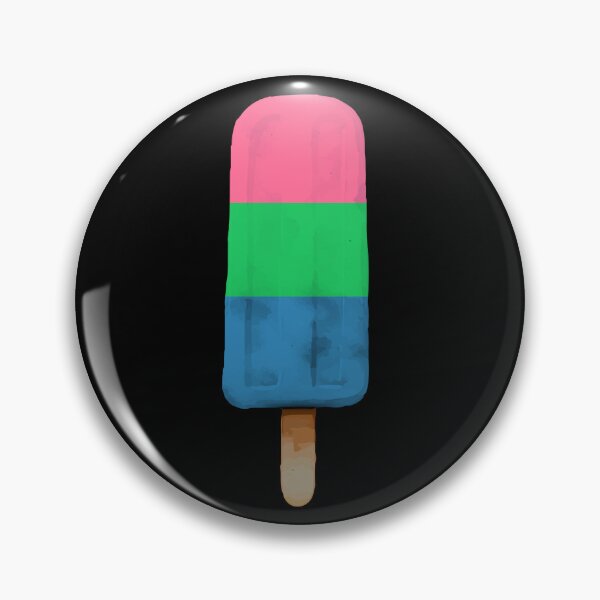Item preview, Cute Polysexual Pride Flag Popsicle designed and sold by TackyTime.