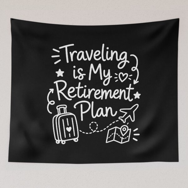 Item preview, Traveling is my retirement plan designed and sold by gunaone-design.