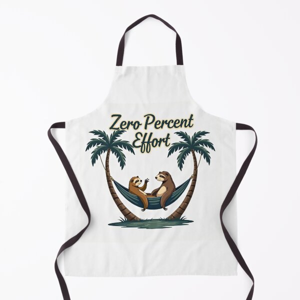 Item preview, Zero Percent Effort Lazy Sloths designed and sold by FlippoStories.