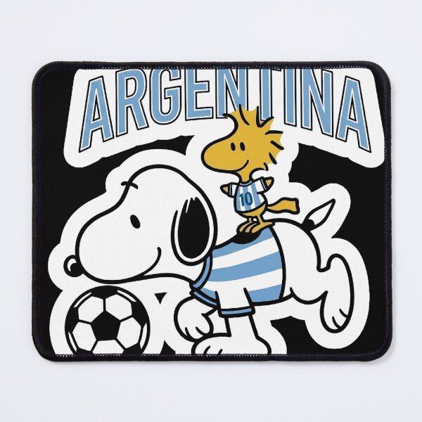 Item preview, Argentina Soccer Dog Cute Football Fan Sticker 2026 designed and sold by StikerChuns.