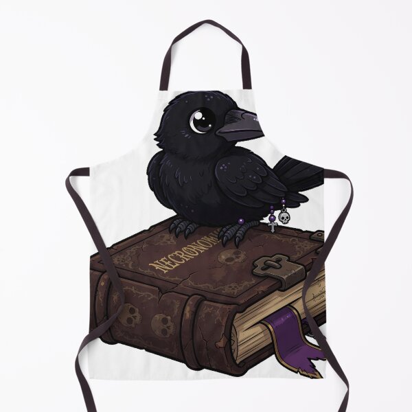 Item preview, Crow on Ancient Tome designed and sold by IllumeInk.