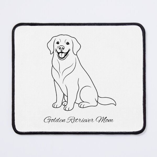 Item preview, Golden Retriever Mom Cute Dog Line Art Design designed and sold by Nalvie Studio.