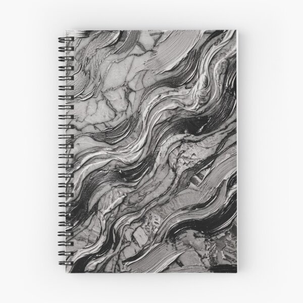 Item preview, Black and white wavy pattern designed and sold by snoWorkshop.