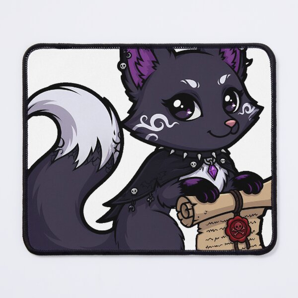 Item preview, Fox with Magic Scroll designed and sold by IllumeInk.