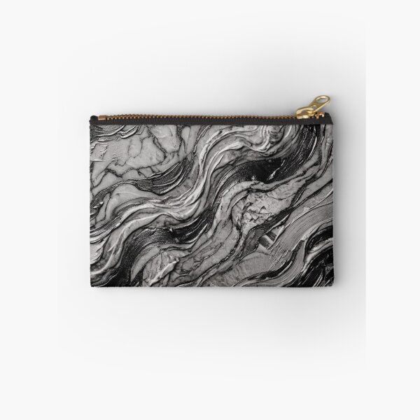 Item preview, Black and white wavy pattern designed and sold by snoWorkshop.