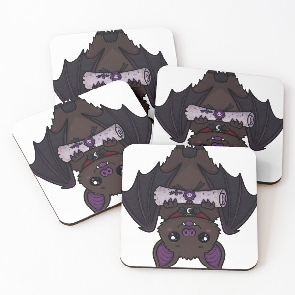 Item preview, Bat with Enchanted Parchment designed and sold by IllumeInk.