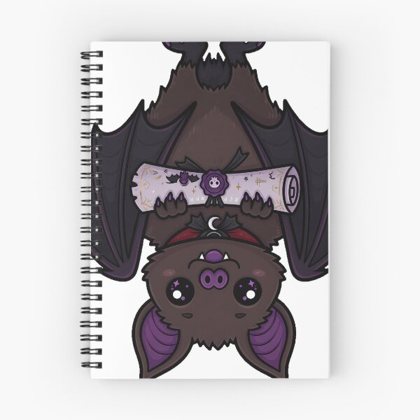 Item preview, Bat with Enchanted Parchment designed and sold by IllumeInk.