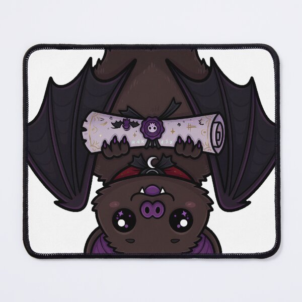Item preview, Bat with Enchanted Parchment designed and sold by IllumeInk.
