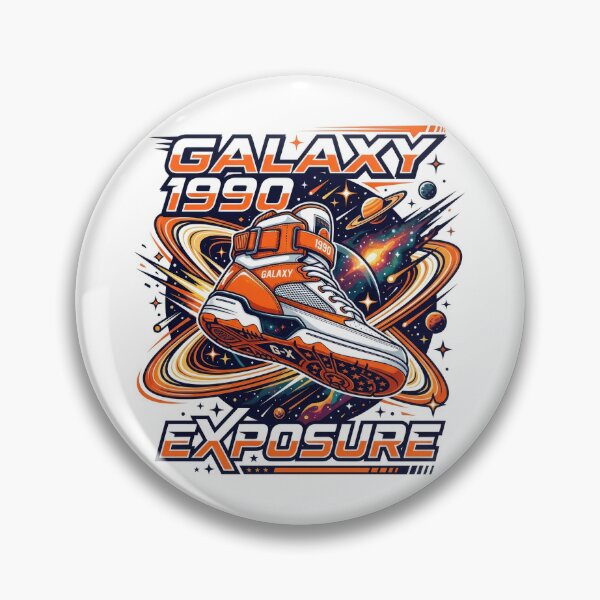 Item preview, Galaxy 1990 Retro Sneaker Space Vector designed and sold by Rahat3344.
