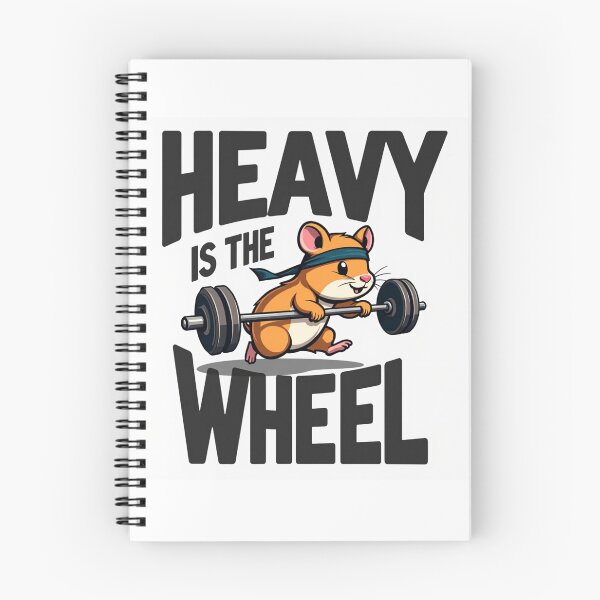 Item preview, Heavy Is The Wheel Hamster Gym designed and sold by FlippoStories.