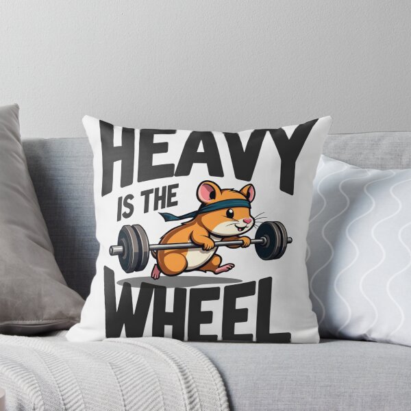 Item preview, Heavy Is The Wheel Hamster Gym designed and sold by FlippoStories.