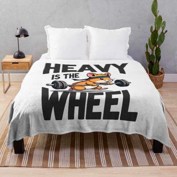 Item preview, Heavy Is The Wheel Hamster Gym designed and sold by FlippoStories.