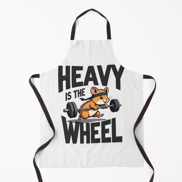 Item preview, Heavy Is The Wheel Hamster Gym designed and sold by FlippoStories.