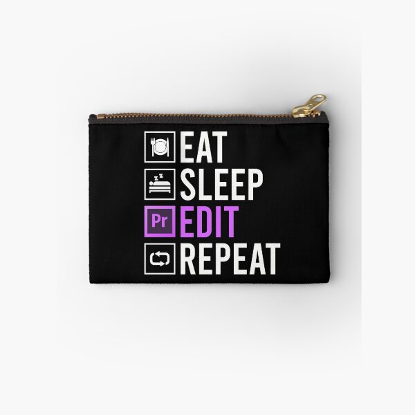 Item preview, Eat Sleep Edit Repeat Video Editor designed and sold by teeperfect.