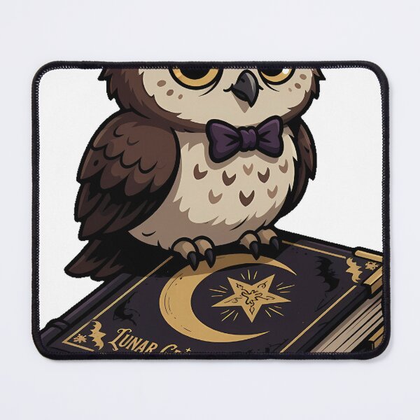 Item preview, Owl on Spellbook designed and sold by IllumeInk.
