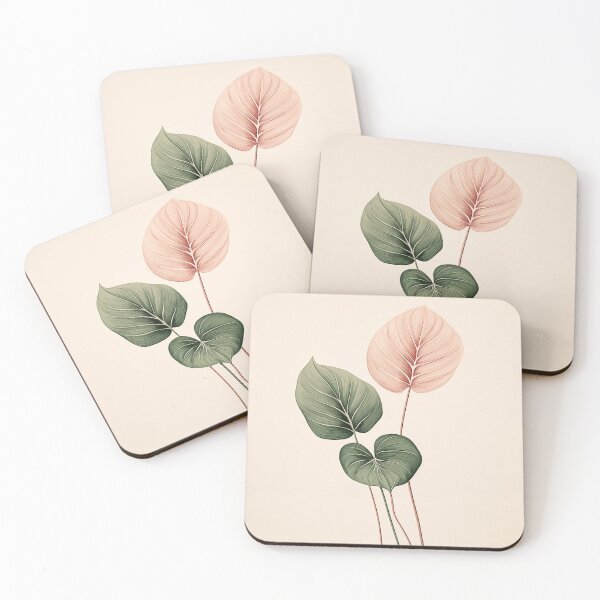 Item preview, Botanical minimalistic flower print designed and sold by alex889art.