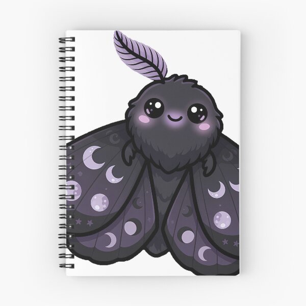 Item preview, Moth on Open Book designed and sold by IllumeInk.
