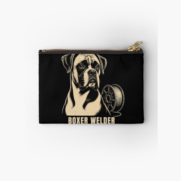 Item preview, Boxer Welder | Boxer Dog Welding Vintage Graphic designed and sold by RusticMeadow.