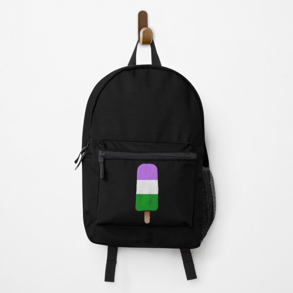 Item preview, Cute Genderqueer Pride Flag Popsicle designed and sold by TackyTime.