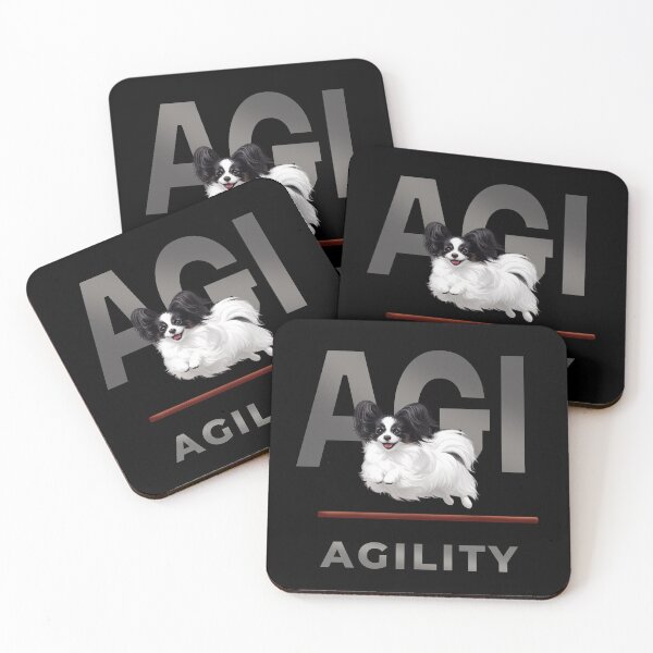 Item preview, Papillon Agility – Dog Sports Premium Graphic | Agile Pap Gift designed and sold by PapillonArtStudio.