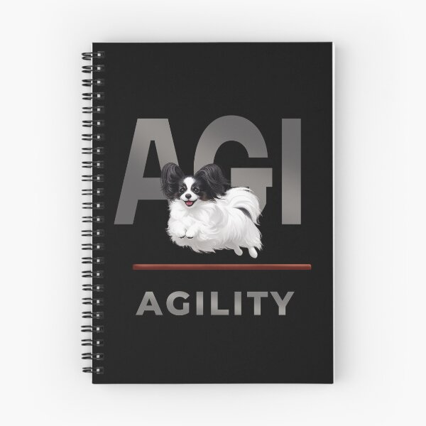 Item preview, Papillon Agility – Dog Sports Premium Graphic | Agile Pap Gift designed and sold by PapillonArtStudio.
