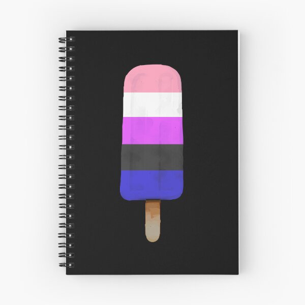 Item preview, Cute Genderfluid Pride Flag Popsicle designed and sold by TackyTime.