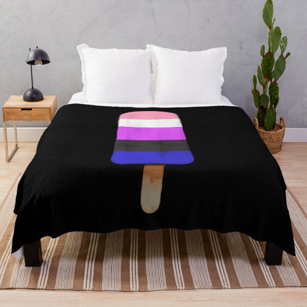 Item preview, Cute Genderfluid Pride Flag Popsicle designed and sold by TackyTime.