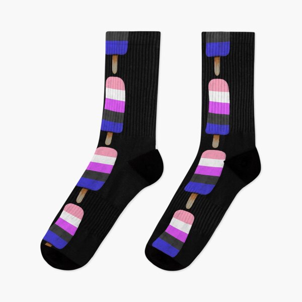 Item preview, Cute Genderfluid Pride Flag Popsicle designed and sold by TackyTime.