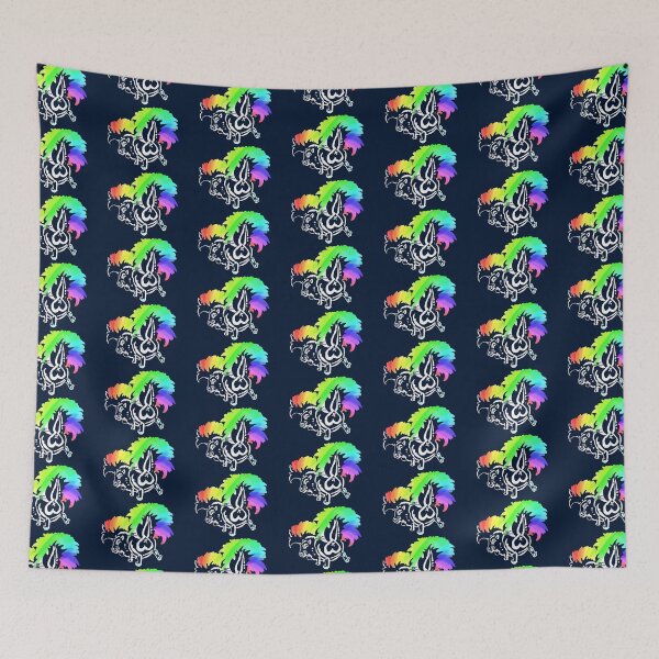 Item preview, Zorrillo punk, cuadro pintado a mano designed and sold by AK-Hevonen.
