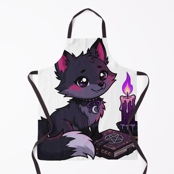 Item preview, Fox with Candle and Spellbook designed and sold by IllumeInk.