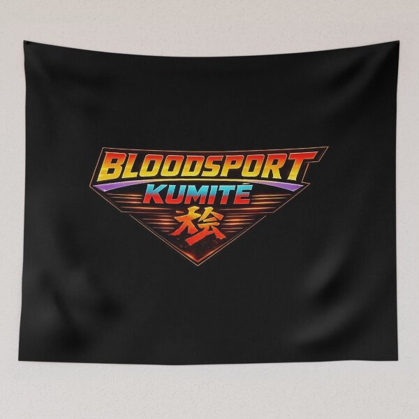 Item preview, Bloodsport Kumite Retro Logo 1988 designed and sold by killem667.