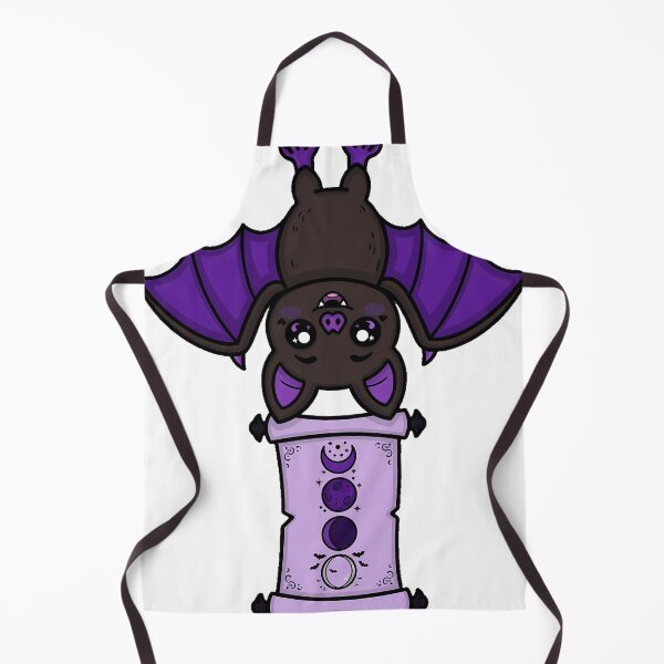 Item preview, Bat with Moon Phase Scroll designed and sold by IllumeInk.