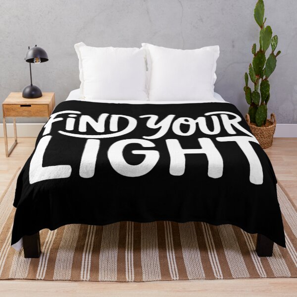 Item preview, Find Your Light Motivation Self Love Quote designed and sold by mazyoy.