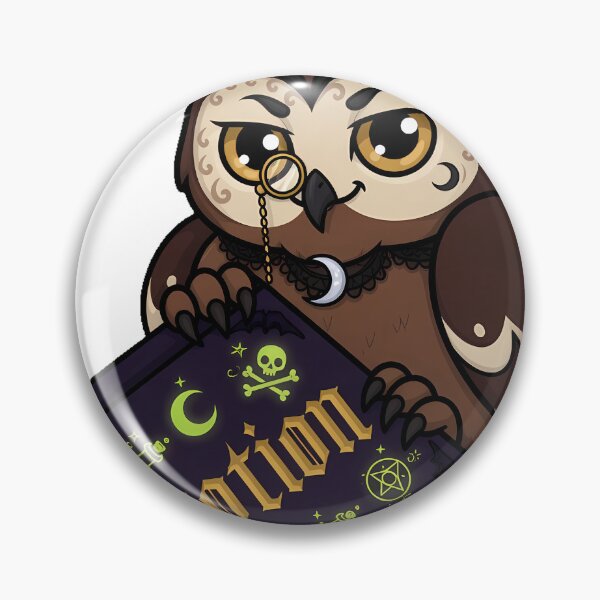 Item preview, Owl with Potion Book designed and sold by IllumeInk.