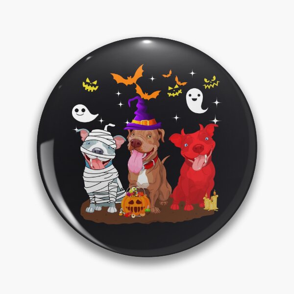 Item preview, Funny Pitbull Dog Halloween Shirt - Cute Spooky Pittie Lover Gift designed and sold by Kaysmith233.