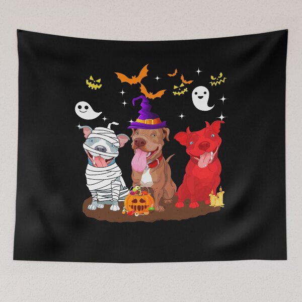 Item preview, Funny Pitbull Dog Halloween Shirt - Cute Spooky Pittie Lover Gift designed and sold by Kaysmith233.