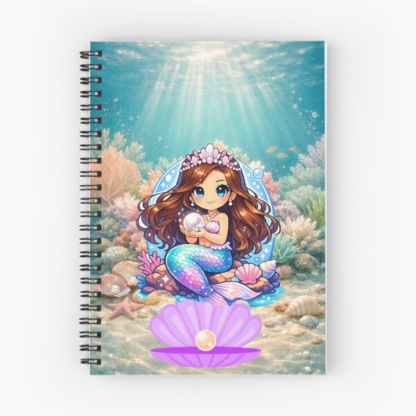 Item preview, Colorful Fantasy Mermaid Wall Art designed and sold by Black Signal.