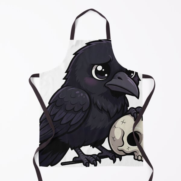 Item preview, Raven with Skull designed and sold by IllumeInk.