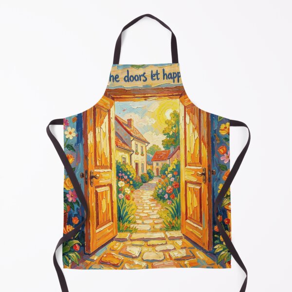 Item preview, Open the doors let happiness in designed and sold by ZeusGallery.