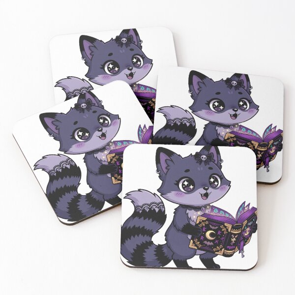 Item preview, Fox with Enchanted Book designed and sold by IllumeInk.