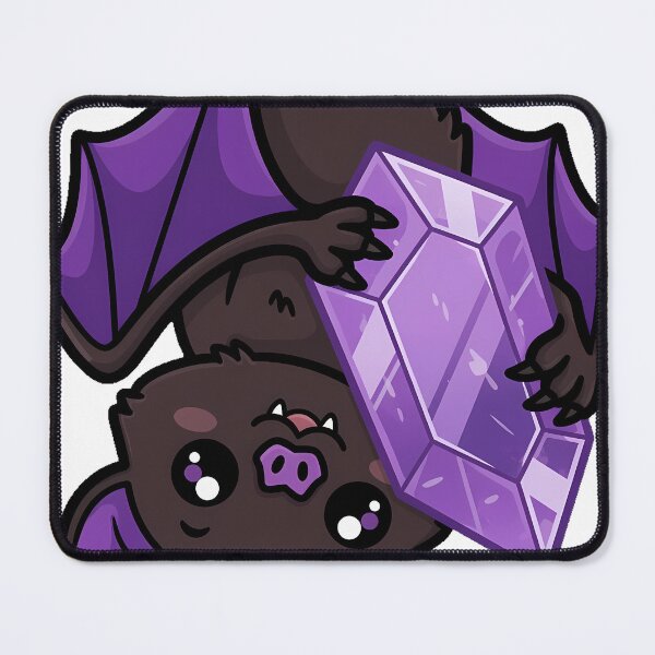 Item preview, Bat with Crystal Gem designed and sold by IllumeInk.