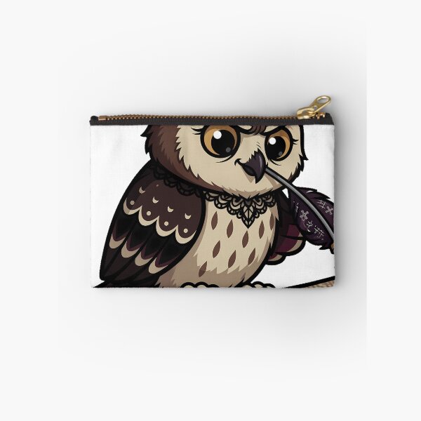 Item preview, Owl with Quill and Scroll designed and sold by IllumeInk.