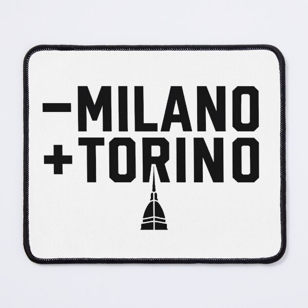 Aperçu de l'œuvre Meno Milano, Più Torino - Ironie Turinoise créée et vendue par Torinostalgia.