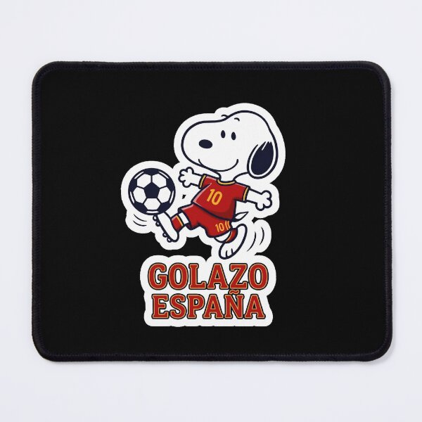 Item preview, Golazo Espana Spain Soccer Dog Sticker designed and sold by StikerChuns.