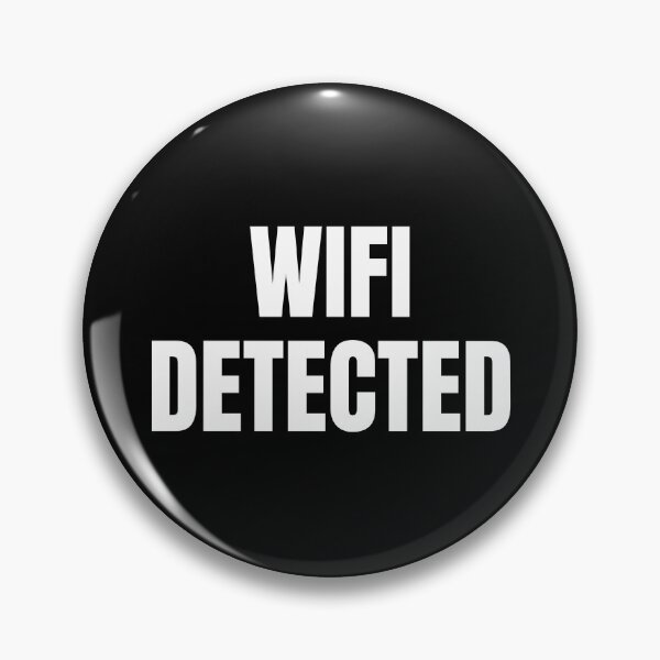Item preview, Wifi Detected (White) designed and sold by ShipCrewNation.