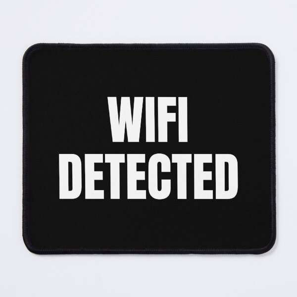 Item preview, Wifi Detected (White) designed and sold by ShipCrewNation.
