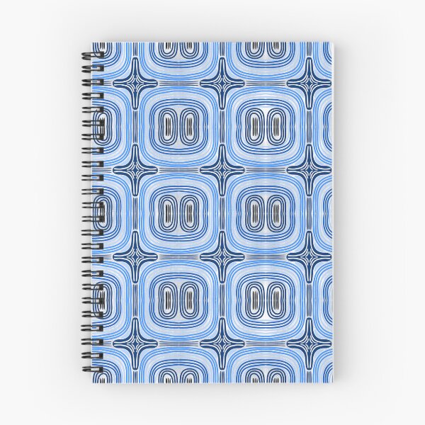 Item preview, Blue Concentric Circles Optical Pattern designed and sold by CO10store.