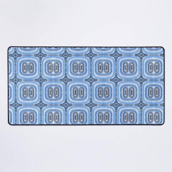 Item preview, Blue Concentric Circles Optical Pattern designed and sold by CO10store.