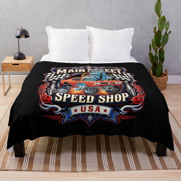 Item preview, Main Street Speed Shop USA Hotrod Muscle Car Design designed and sold by hobrath.